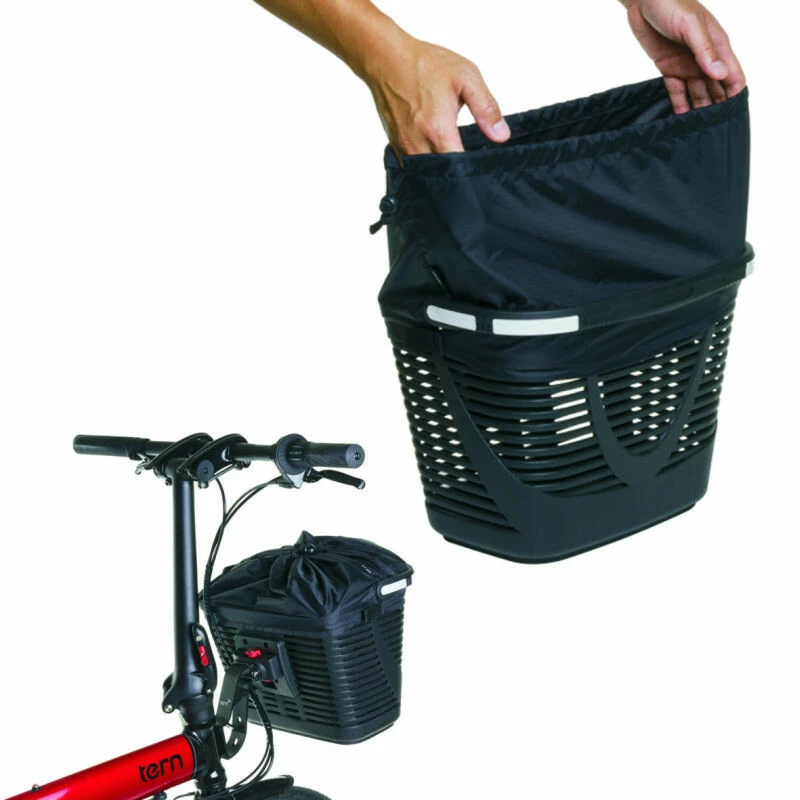 TERN Hold 'Em Basket 7l Mit Nylon Cover 3 TERN Hold 'Em Basket 7l Mit Nylon Cover