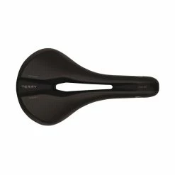 Terry Sattel Fisio Flex Gel Max Man Mit &Ouml;ffnung Black