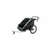 Thule Anh&auml;nger Chariot LITE 2, Agave Black -Fahrradladen thule anhaenger chariot lite 2 agave black