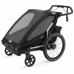 Thule Anh&auml;nger Chariot SPORT 2, Black On Black -Fahrradladen thule anhaenger chariot sport 2 black on black3