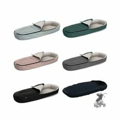 Thule Fusssack (Footmuff) Grey Melange 5 Thule Fusssack (Footmuff) Grey Melange -Fahrradladen thule fusssack footmuff grey melange2