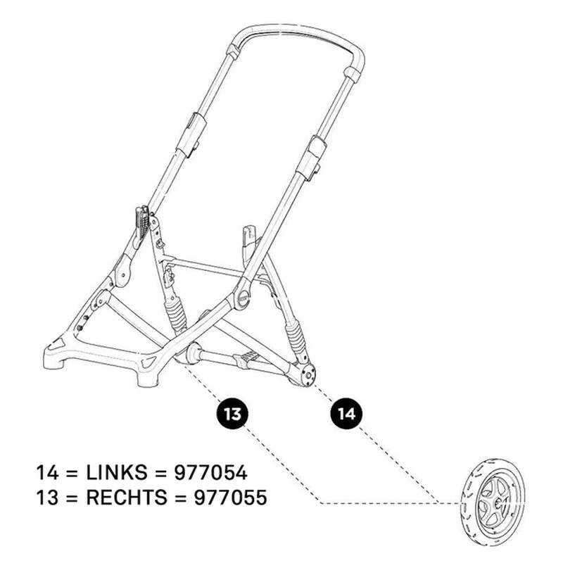 Thule Seitenrad Hinten Rechts Zu SLEEK 3 Thule Seitenrad Hinten Rechts Zu SLEEK