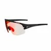 Tifosi Sonnenbrille, SLEDGE Lite, Matte Black, M-XL, Clarion Red Fototec -Fahrradladen tifosi sonnenbrille sledge lite matte black m xl clarion red fototec