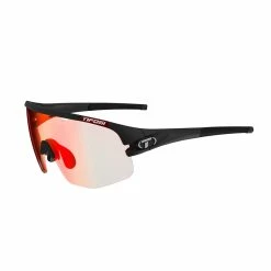 Tifosi Sonnenbrille, SLEDGE Lite, Matte Black, M-XL, Clarion Red Fototec