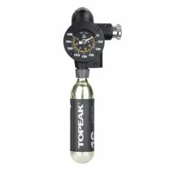 Topeak AIRBOOSTER_G2 CO2-Pumpe/ Druckmessger&auml;t Analoges Manometer Bis 11 Bar/160 Psi, CO2-Pumpe Und Luftdruckmessger&auml;t In Einem -Fahrradladen topeak airbooster g2 co2 pumpe druckmessgeraet analoges manometer bis 11 bar 160 psi co2 pumpe und luftdruckmessgeraet in einem2