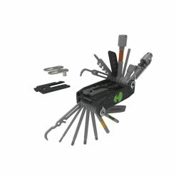 Topeak Alien X, 2-piece Type Tool, 34 Functions, CR-V Tools, With Chain Link Tool W/T10/T15/T20/T25 Torx -Fahrradladen topeak alien x 2 piece type tool 34 functions cr v tools with chain link tool w t10 t15 t20 t25 torx5