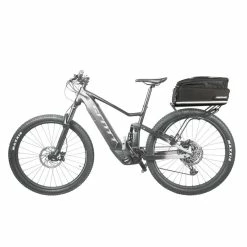 Topeak E-Xplorer TrunkBag Gep&auml;cktr&auml;gertasche, Ausklappbar, 26 Liter, Schwarz F&uuml;r Topeak MTX QuickTrack 2.0, 3M Reflektorstreifen Und Lasche F&uuml;r R&uuml;cklicht -Fahrradladen topeak e xplorer trunkbag gepaecktraegertasche ausklappbar 26 liter schwarz fuer topeak mtx quicktrack 20 3m reflektorstreifen und lasche fuer ruecklicht4