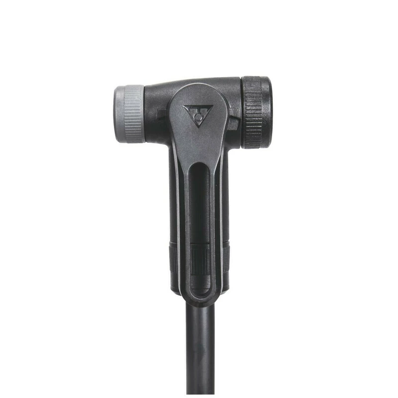 Topeak JOEBLOW MOUNTAIN X Standpumpe, Stahl, Schwarz 60 Psi / 4 Bar, TwinHead DX5, Für MTB & Fatbike 4 Topeak JOEBLOW MOUNTAIN X Standpumpe, Stahl, Schwarz 60 Psi / 4 Bar, TwinHead DX5, Für MTB & Fatbike – Bild 2