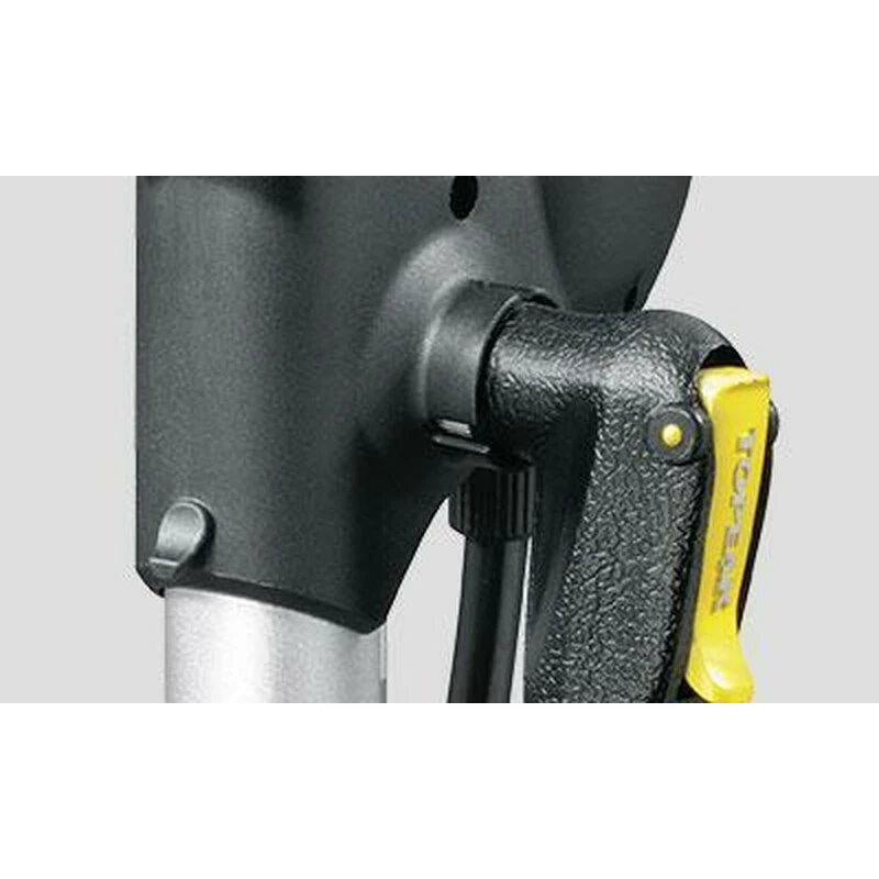 Topeak JoeBlow Turbo Standpumpe Silber Bis 11bar, Alu/Stahl, Manometer Oben, Smarthead 7 Topeak JoeBlow Turbo Standpumpe Silber Bis 11bar, Alu/Stahl, Manometer Oben, Smarthead – Bild 5