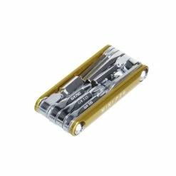 Topeak Mini P20, 20 Funktionen, Mit Kettennieter, Gold Mit Power Link Tool Und Neoprentasche