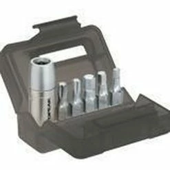 Topeak Nano Torqbox 5, Drehmomentschl&uuml;ssel 5Nm Inkl. 5 Bits, 75g -Fahrradladen topeak nano torqbox 5 drehmomentschluessel 5nm inkl 5 bits 75g3