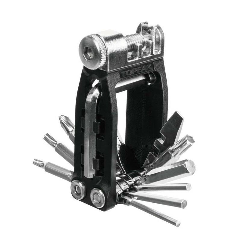 Topeak NINJA 16+ Tool, 16 Funktionen, Inkl. Kettennieter 6.1x3.3x1.9cm 3 Topeak NINJA 16+ Tool, 16 Funktionen, Inkl. Kettennieter 6.1x3.3x1.9cm