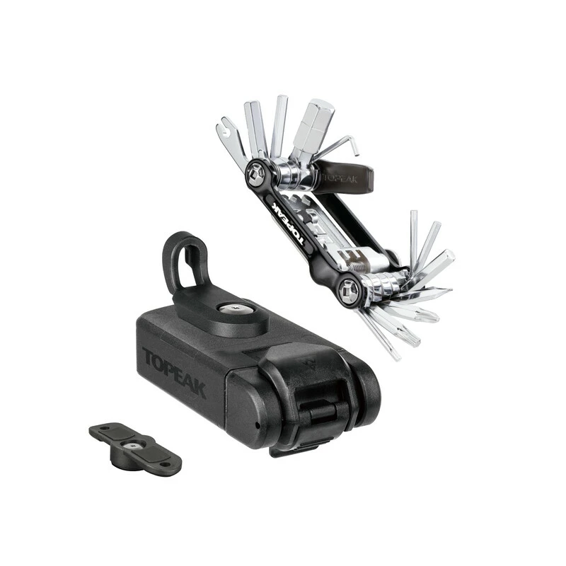 Topeak Ninja Master+ TOOLBOX T20, Inkl. Mini Tool 20 & Ninja Halterung Wasserfeste Tool Box, 20 Funktionen 3 Topeak Ninja Master+ TOOLBOX T20, Inkl. Mini Tool 20 & Ninja Halterung Wasserfeste Tool Box, 20 Funktionen
