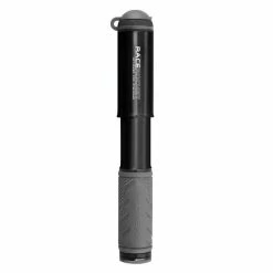 Topeak Racerocket Minipumpe, Schwarz, Neue Halterung 8bar, Aluminium, SmartHead ThreadLock