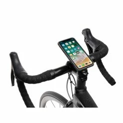Topeak RideCase IPhone XR, Schwarz / Grau Inkl. Halter, Masse: 15.5 X 8.2 X 1.53cm -Fahrradladen topeak ridecase iphone xr schwarz grau inkl halter masse 155 x 82 x 153cm3