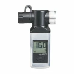 Topeak Shuttle Gauge Digital Messgerät, 20.7 Bar Aluminium, Inkl. Batterie