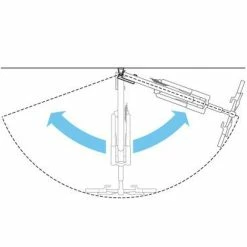 Topeak Swing-Up EX Bike-Holder, Max. 16kg Wandhaken, Schwenkbar, 950g -Fahrradladen topeak swing up ex bike holder max 16kg wandhaken schwenkbar 950g3