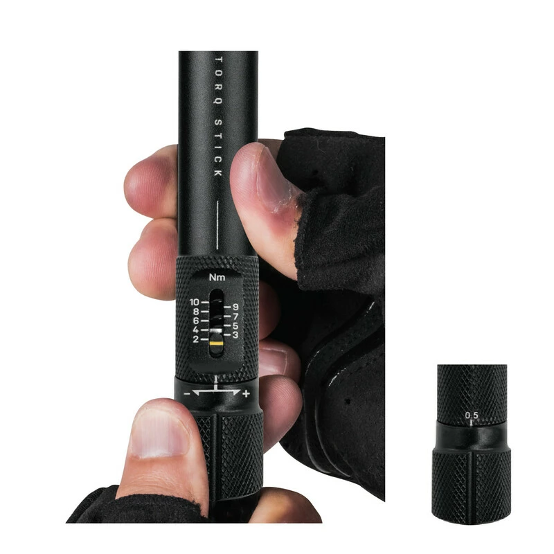 Topeak Torq Stick Pro 2-10 Nm, Werkzeugbox Mit Drehmomentschlüssel 2-10Nm Inkl. 9 Werkzeugbits 7 Topeak Torq Stick Pro 2-10 Nm, Werkzeugbox Mit Drehmomentschlüssel 2-10Nm Inkl. 9 Werkzeugbits – Bild 5