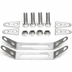 Tubus Schellen Adapterset 14mm, Gep&auml;cktr&auml;germontage An Sitzstreben Ohne &Ouml;sen