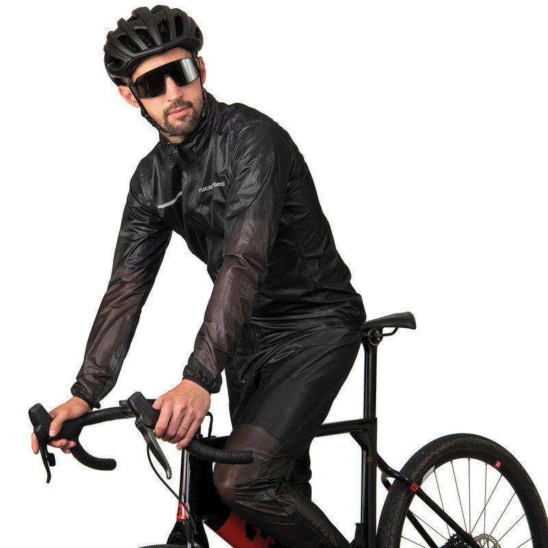 Tucano Urbano Nano Rain Corsa Jacke Unisex Schwarz XL 8 Tucano Urbano Nano Rain Corsa Jacke Unisex Schwarz XL – Bild 6