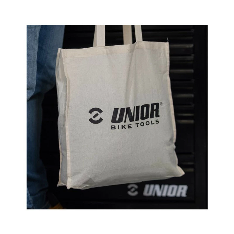 Unior Baumwolltasche Unior, Beige 4 Unior Baumwolltasche Unior, Beige – Bild 2