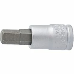 Unior Schraubendreher-Einsatz 1/4 Zoll F&uuml;r Innen-Sechskantschrauben, 6