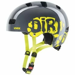Uvex Kid 3 Dirtbike Grey-lime 55-58 Cm