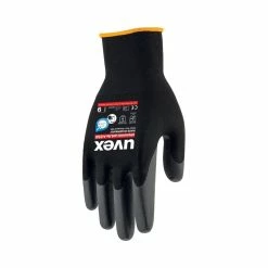 Uvex Montagehandschuhe Phynomic AirLite A ESD M, Grösse 08, 1 Paar, Grau/schwarz, UNVERPACKT