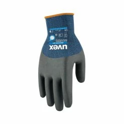 Uvex Montagehandschuhe Phynomic Pro XL, Gr&ouml;sse 10, 1 Paar, Blau/anthrazit, UNVERPACKT