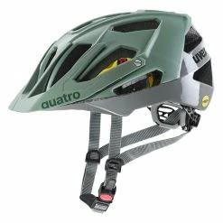 Uvex Quatro Cc MIPS Moss Green Rhino 56-61