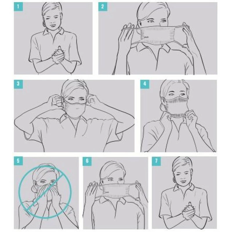 UYN Adult Community Mask Blue L 6 UYN Adult Community Mask Blue L – Bild 4