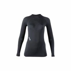 UYN Lady Ambityon Shirt Long Sleeve Blackboard / Anthracite / White L/XL