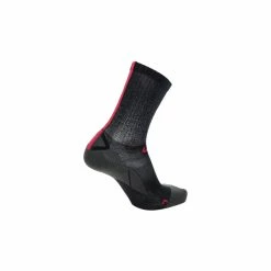 UYN Lady Cycling Aero Socks Black/raspberry 35-36 -Fahrradladen uyn lady cycling aero socks black raspberry 35 362