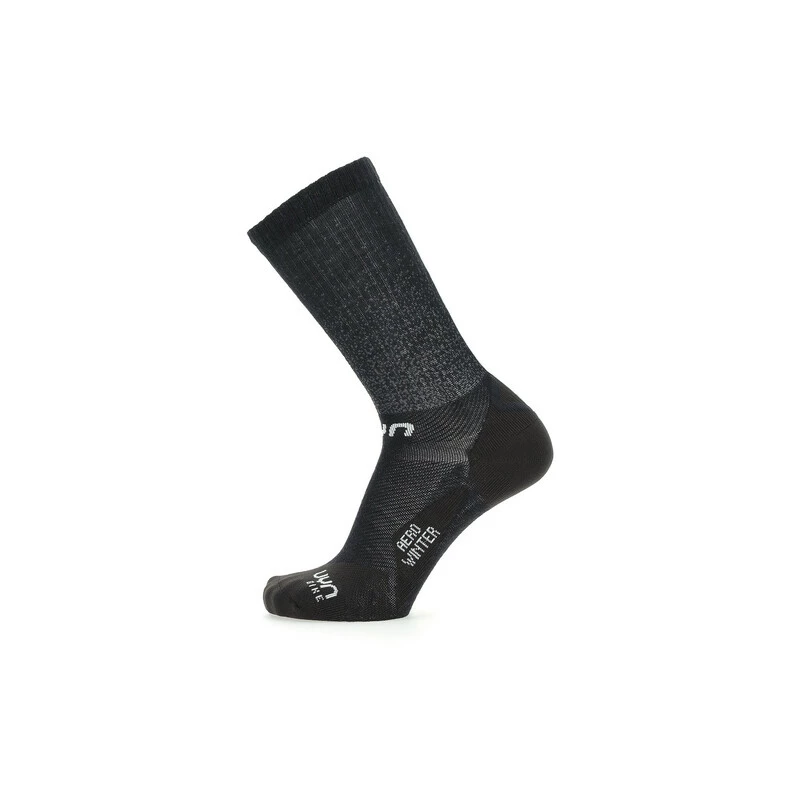 UYN Lady Cycling Aero Winter Socks Black/white 37-38 3 UYN Lady Cycling Aero Winter Socks Black/white 37-38