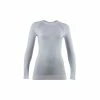 UYN Lady Fusyon Cashmere Shirt Long Sleeve Optical White / Cream S/M -Fahrradladen uyn lady fusyon cashmere shirt long sleeve optical white cream s m