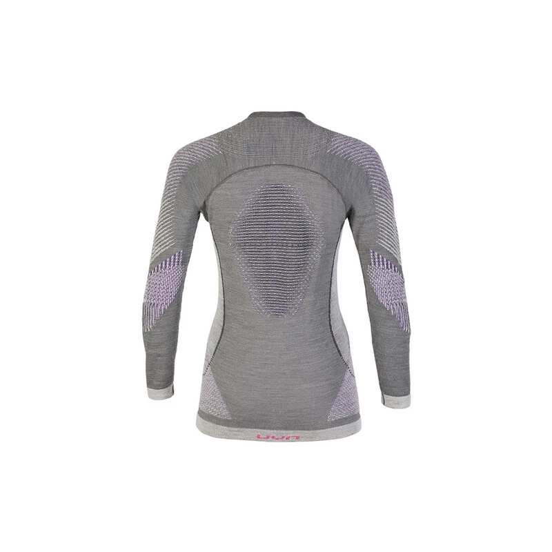 UYN Lady Fusyon Shirt Long Sleeve Anthracite / Purple / Pink XS 4 UYN Lady Fusyon Shirt Long Sleeve Anthracite / Purple / Pink XS – Bild 2