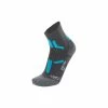 UYN Lady Trekking 2IN Socks Anthracite/turquoise 37-38 -Fahrradladen uyn lady trekking 2in socks anthracite turquoise 37 38