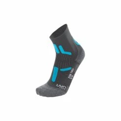 UYN Lady Trekking 2IN Socks Anthracite/turquoise 37-38