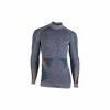 UYN Man Ambityon Turtle Neck Black Melange / Atlantic / Orange Shiny XXL 1 UYN Man Ambityon Turtle Neck Black Melange / Atlantic / Orange Shiny XXL -Fahrradladen uyn man ambityon turtle neck black melange atlantic orange shiny xxl