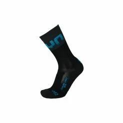 UYN Man Cycling Light Socks Black / Grey / Indigo Bunting 39-41