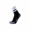 UYN Man Cycling Light Socks Black /white 42-44 -Fahrradladen uyn man cycling light socks black white 42 44