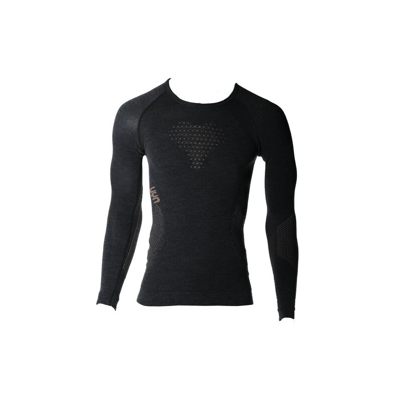 UYN Man Fusyon Cashmere Shirt Long Sleeve Grey Rock / Brown L/XL 3 UYN Man Fusyon Cashmere Shirt Long Sleeve Grey Rock / Brown L/XL