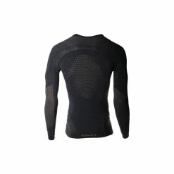 UYN Man Fusyon Cashmere Shirt Long Sleeve Grey Rock / Brown S/M -Fahrradladen uyn man fusyon cashmere shirt long sleeve grey rock brown s m2