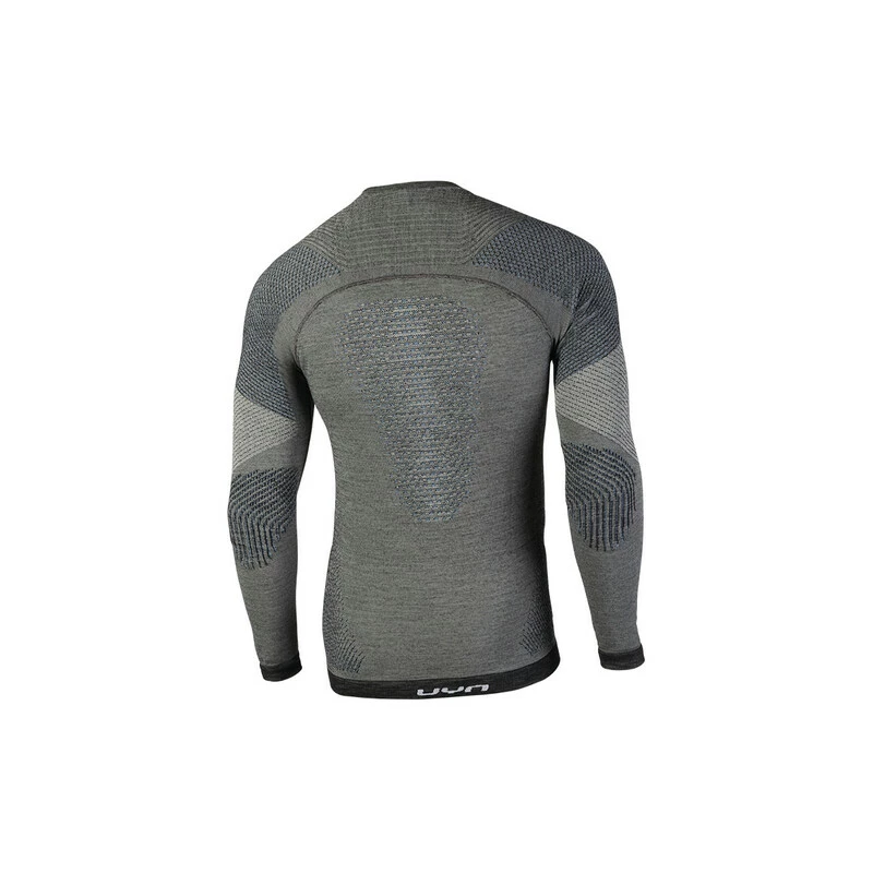 UYN Man Fusyon Shirt Long Sleeve Grey York / Avio / White S/M 4 UYN Man Fusyon Shirt Long Sleeve Grey York / Avio / White S/M – Bild 2