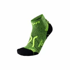 UYN Man Run Super Fast Socks Yellow Fluo Melange/black 39-41