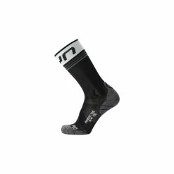 UYN Man Runner's One Mid Socks Black/white 39-41