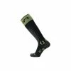 UYN Man Ski One Merino Socks Black/lime 39-41 -Fahrradladen uyn man ski one merino socks black lime 39 41
