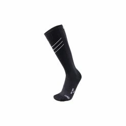 UYN Man Ski Race Shape Socks Black / White 35-38