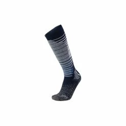 UYN Man Snowboard Socks Dark Blue / Grey Melange 42-44