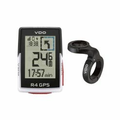 VDO Computer R4 GPS Basic Schwarz/weiss -Fahrradladen vdo computer r4 gps basic schwarz weiss4